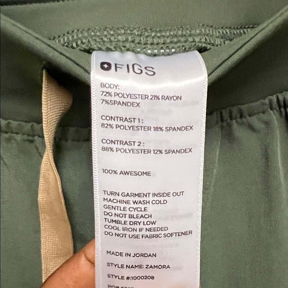 FIGS High Waisted Zamora Jogger Scrub Pants - Picture 5 of 8